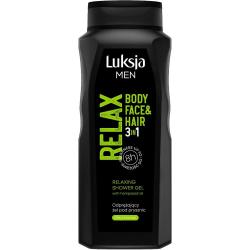 Luksja Men żel pod prysznic 3w1 500ml Relax