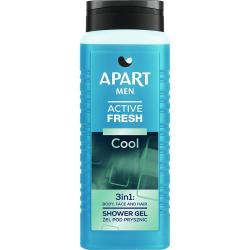 Apart 3w1 Men Active Fresh Cool żel pod prysznic 500ml