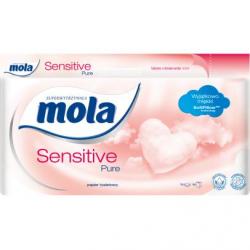 Mola Sensitive papier toaletowy 3-warstwowy Pure 8 szt.