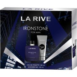 La Rive zestaw Ironstone woda toaletowa + żel pod prysznic