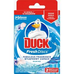 Duck Duo Fresh Discs żelowy krążek do WC Marine zapas 2szt.