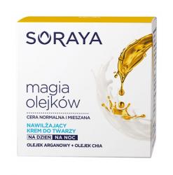 Soraya Magia Olejków krem nawilżający cera normalna i mieszana 50ml