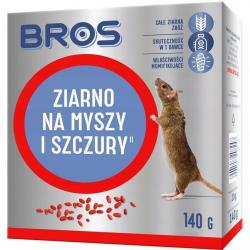 Bros ziarno na myszy i szczury 140g