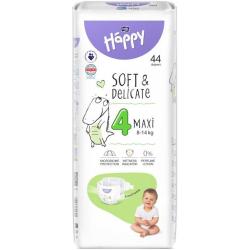Bella Happy Soft & Delicate pieluchy 4 Maxi (8-14kg) 44szt.