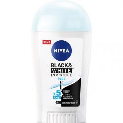 Nivea sztyft Invisible Black & White Pure 40ml