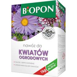Biopon nawóz do kwiatów ogrodowych – granulat 1kg