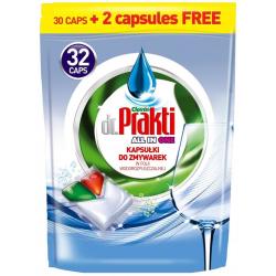 Dr. Prakti tabletki do zmywarki żelowo-proszkowe 32 sztuki