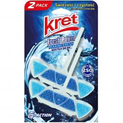 Kret Fresh Power kostka do toalet Marine Fresh 2x40g