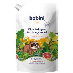 Bobini Fun płyn i żel do kąpieli zapas 500ml Cytrusowa Wyspa