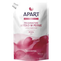 Apart Floral Care mydło w płynie Róża 400ml zapas