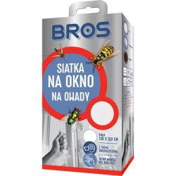 Bros siatka na okno BIAŁA 130x150cm 