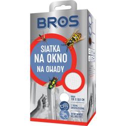 Bros siatka na okno BIAŁA 130x150cm