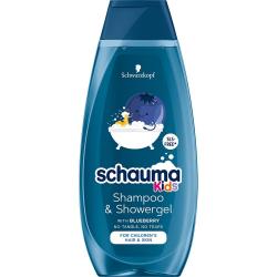 Schauma szampon i żel pod prysznic 400ml Kids Blue