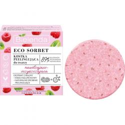 Bielenda Eco Sorbet Malina peelingująca kostka do twarzy 60g