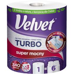 Velvet ręcznik papierowy 3-warstwowy Turbo 1 sztuka