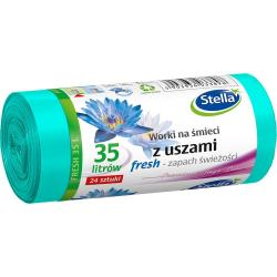 Stella Fresh worki na śmieci z uszami 35L/24szt. zapachowe