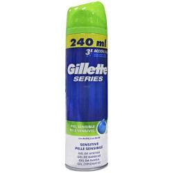 Gillette Series żel do golenia Sensitive 240ml Aloe