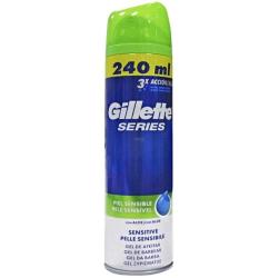 Gillette Series żel do golenia Sensitive 240ml Aloe