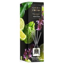 Green Fresh patyczki zapachowe Bergamot & Patchuli 100ml