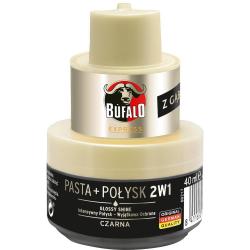 Bufalo pasta + połysk 2w1 czarna 40ml