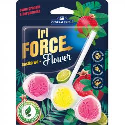 General Fresh Tri Force Flower zawieszka do WC 45g Owoc Granatu/Bergamotka
