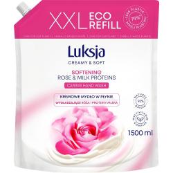 Luksja mydło w płynie Róża i Proteiny Mleka 1,5L zapas