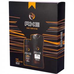 AXE zestaw Dark Temptation dezodorant + żel pod prysznic