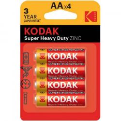 Kodak Super Heavy Duty bateria cynkowo-węglowa AA R6P 4szt.
