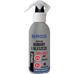 Bros Tropikalny 50% DEET przeciw komarom i kleszczom 130ml