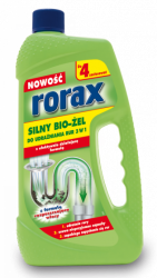 Rorax udrożniacz do rur w żelu 1l