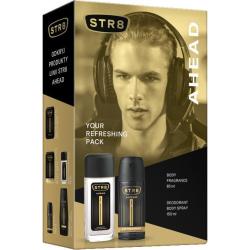 STR8 zestaw Ahead dezodorant perfumowany 85ml + dezodorant 150ml
