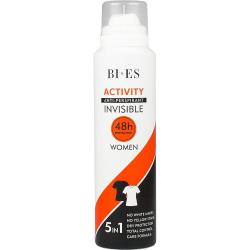 Bi-es dezodorant 150ml Invisible Activity