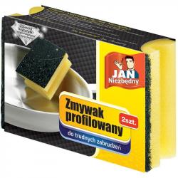 Jan Niezbędny zmywak kuchenny z kryształkami 2szt.