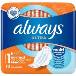 Always Ultra Normal Plus 10szt. podpaski