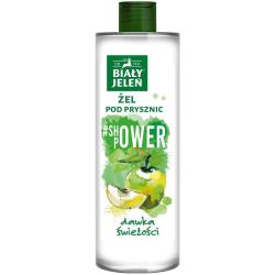 Biały Jeleń Shower Power żel pod prysznic 400ml Jabłkowy