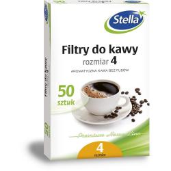 Stella filtry do kawy rozm. 4 50 sztuk