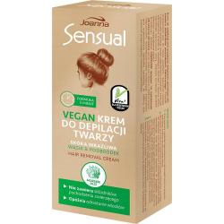 Joanna Sensual Vegan krem do depilacji twarzy 20g