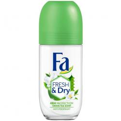 Fa roll-on Fresh & Dry Green Tea 50ml