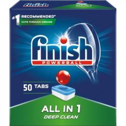 Finish All In 1 tabletki do zmywarek 50 sztuk Deep Clean