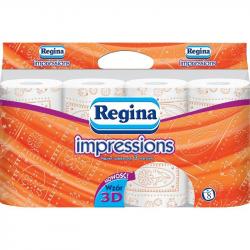 Regina papier 3-warstwowy Impressions 8 sztuk Pomarańczowy