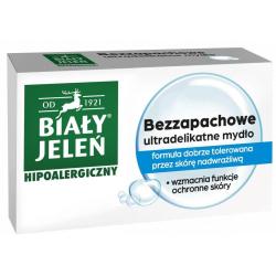 Biały Jeleń Hipoalergiczny mydło w kostce 100g Bezzapachowe