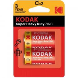Kodak Super Heavy Duty bateria cynkowo-węglowa C R14P 2szt.