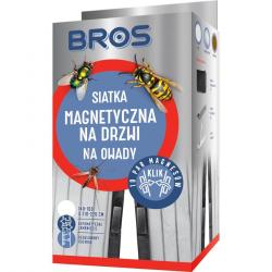 Bros siatka magnetyczna na drzwi przeciw owadom 160x220cm biała