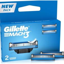 Gillette Mach 3 wymienne wkłady do maszynki 2szt.