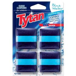 Tytan Blue Water kostka do spłuczki 4x50g barwiąca wodę