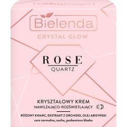 Bielenda Rose Quartz krem nawilżająco – rozświetlający 50ml