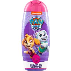 Bi-es żel pod prysznic dla dzieci Paw Patrol Skye & Everest 250ml