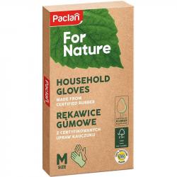 Paclan For Nature rękawiczki do kontaktu z żywnością gumowe 
