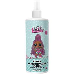 LOL Surprise! spray do rozczesywania włosów dla dzieci 200ml Cupcake
