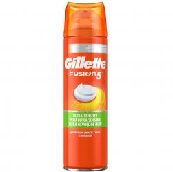 Gillette Fussion 5 pianka do golenia 250ml Ultra Sensitive
